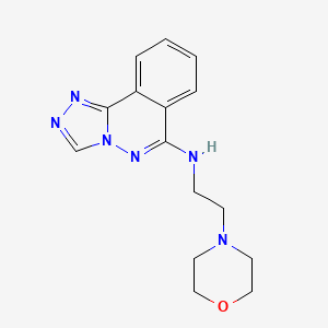 N-[2-(4-morpholinyl)ethyl][1,2,4]triazolo[3,4-a]phthalazin-6-amine