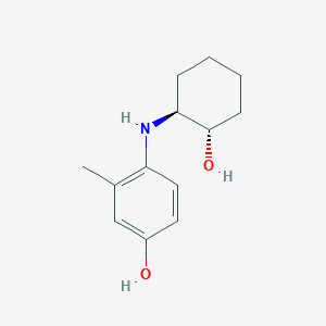 4-(((1S,2S)-2-Hydroxycyclohexyl)amino)-3-methylphenol