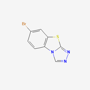 7-Bromo[1,2,4]triazolo[3,4-b][1,3]benzothiazole