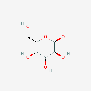 (2S,3S,4S,5S,6R)-2-(Hydroxymethyl)-6-methoxytetrahydro-2H-pyran-3,4,5-triol