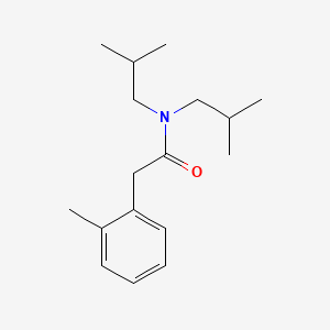 N,N-diisobutyl-2-(2-methylphenyl)acetamide