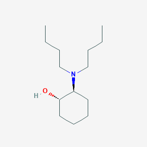 (1S,2S)-2-(dibutylamino)cyclohexan-1-ol