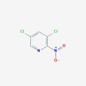 molecular formula C5H2Cl2N2O2 B1335514 3,5-二氯-2-硝基吡啶 CAS No. 610278-88-1