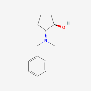 (1R,2R)-2-(Benzyl(methyl)amino)cyclopentan-1-ol