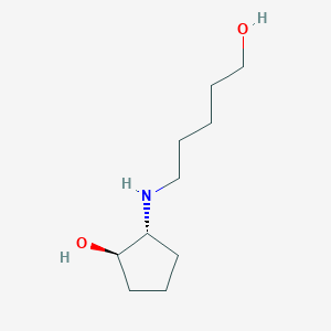 (1R,2R)-2-((5-Hydroxypentyl)amino)cyclopentan-1-ol