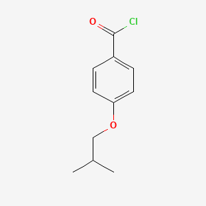 molecular formula C11H13ClO2 B1335533 4-异丁氧基苯甲酰氯 CAS No. 40782-45-4