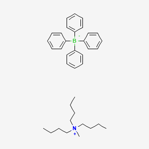 molecular formula C37H50BN B13355410 N,N-Dibutyl-N-methylbutan-1-aminium tetraphenylborate 