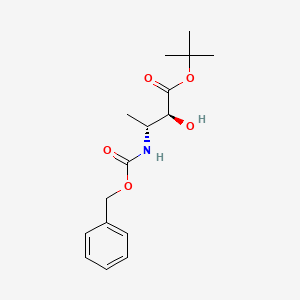 tert-Butyl (2S,3R)-3-(((benzyloxy)carbonyl)amino)-2-hydroxybutanoate