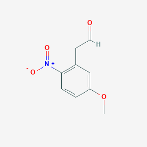 2-(5-Methoxy-2-nitrophenyl)acetaldehyde