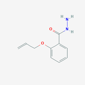 molecular formula C10H12N2O2 B1335560 2-(烯丙氧基)苯甲酰肼 CAS No. 18167-41-4