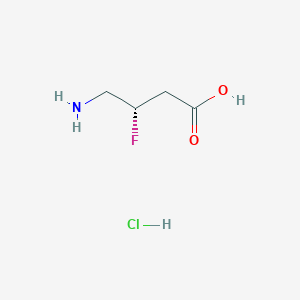 (S)-4-Amino-3-fluorobutanoic acid hydrochloride