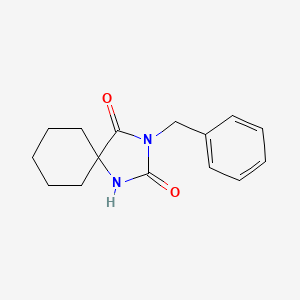 B1335567 3-Benzyl-1,3-diazaspiro[4.5]decane-2,4-dione CAS No. 730-95-0