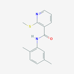 N-(2,5-Dimethylphenyl)-2-(methylthio)nicotinamide