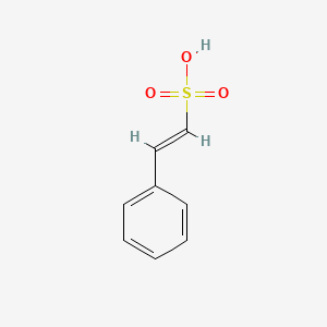 molecular formula C8H8O3S B13355681 (E)-2-phenyl-ethenesulfonic acid 