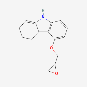 molecular formula C15H17NO2 B13355696 5-(Oxiran-2-ylmethoxy)-3,4,4a,9-tetrahydro-2H-carbazole 