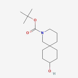 tert-Butyl 9-hydroxy-2-azaspiro[5.5]undecane-2-carboxylate