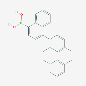 (4-(Pyren-1-yl)naphthalen-1-yl)boronic acid