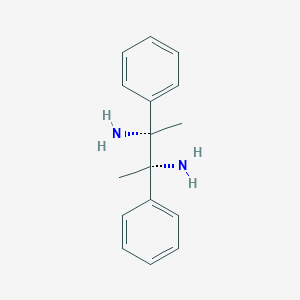 molecular formula C16H20N2 B13355783 (2S,3S)-2,3-Diphenylbutane-2,3-diamine 