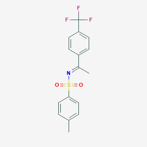 4-Methyl-N-(1-(4-(trifluoromethyl)phenyl)ethylidene)benzenesulfonamide