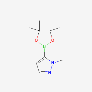molecular formula C10H17BN2O2 B1335589 1-甲基-1H-吡唑-5-硼酸二缩甲醇酯 CAS No. 847818-74-0