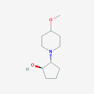 (1R,2R)-2-(4-methoxypiperidin-1-yl)cyclopentan-1-ol