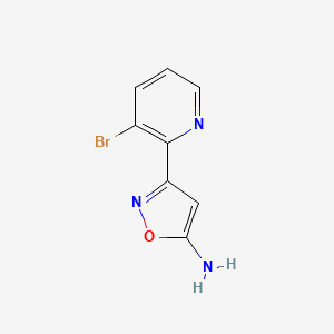 5-Amino-3-(3-bromo-2-pyridyl)isoxazole