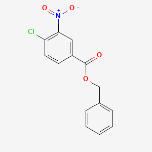 B1335597 Benzyl 4-chloro-3-nitrobenzoate CAS No. 14719-80-3