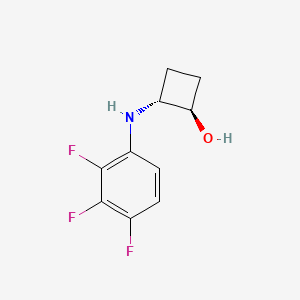 Rel-(1R,2R)-2-((2,3,4-trifluorophenyl)amino)cyclobutan-1-ol