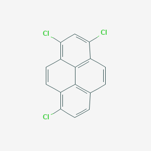 molecular formula C16H7Cl3 B13356067 1,3,6-Trichloropyrene 