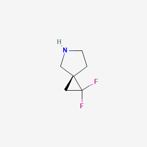 molecular formula C6H9F2N B13356121 (R)-1,1-Difluoro-5-azaspiro[2.4]heptane 