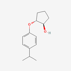 Rel-(1R,2R)-2-(4-isopropylphenoxy)cyclopentan-1-ol