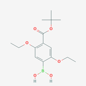 (4-(tert-Butoxycarbonyl)-2,5-diethoxyphenyl)boronic acid