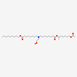 7-Acetoxyheptan-2-yl 8-((2-hydroxyethyl)(8-(nonyloxy)-8-oxooctyl)amino)octanoate