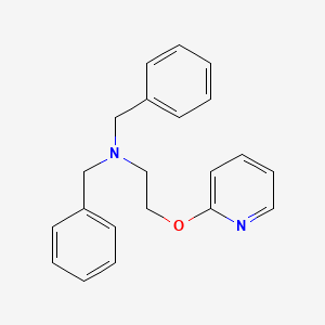 N,N-Dibenzyl-2-(pyridin-2-yloxy)ethan-1-amine