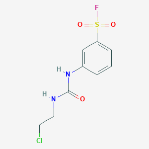 3-(2-Chloroethylcarbamoylamino)benzenesulfonyl fluoride