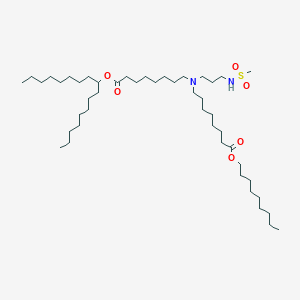 Heptadecan-9-yl 8-((3-(methylsulfonamido)propyl)(8-(nonyloxy)-8-oxooctyl)amino)octanoate