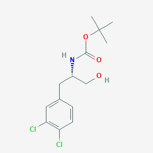 (S)-tert-Butyl 3-(3,4-dichlorophenyl)-1-hydroxypropan-2-ylcarbamate