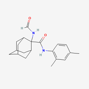 N-(2,4-dimethylphenyl)-2-(formylamino)-2-adamantanecarboxamide