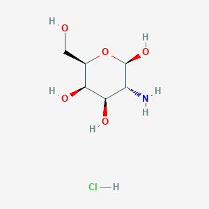 (2R,3R,4R,5R,6R)-3-Amino-6-(hydroxymethyl)tetrahydro-2H-pyran-2,4,5-triol hydrochloride