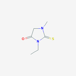 3-Ethyl-1-methyl-2-thioxoimidazolidin-4-one