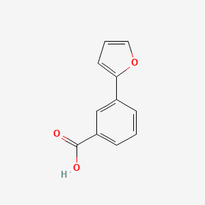 molecular formula C11H8O3 B1335733 3-(2-呋喃基)苯甲酸 CAS No. 35461-99-5