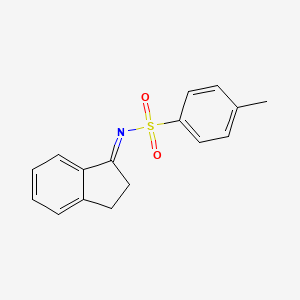 N-(2,3-Dihydro-1H-inden-1-ylidene)-4-methylbenzenesulfonamide