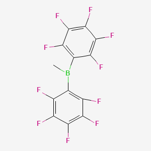 Methylbis(perfluorophenyl)borane