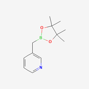 3-((4,4,5,5-Tetramethyl-1,3,2-dioxaborolan-2-yl)methyl)pyridine