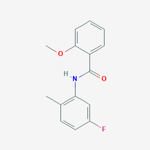 N-(5-fluoro-2-methylphenyl)-2-methoxybenzamide