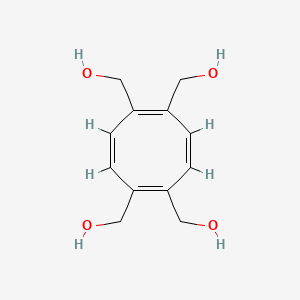 [(1Z,3Z,5Z,7Z)-2,5,6-tris(hydroxymethyl)cycloocta-1,3,5,7-tetraen-1-yl]methanol