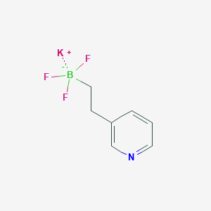 Potassium trifluoro(2-(pyridin-3-YL)ethyl)borate