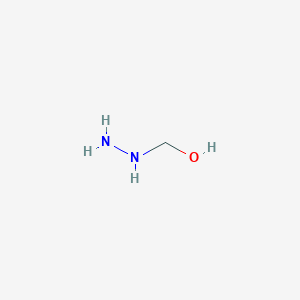 molecular formula CH6N2O B13357710 Hydrazinylmethanol CAS No. 129904-82-1