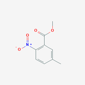 molecular formula C9H9NO4 B1335777 甲基5-甲基-2-硝基苯甲酸酯 CAS No. 20587-30-8