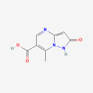 B1335783 7-Methyl-2-oxo-1,2-dihydropyrazolo[1,5-A]pyrimidine-6-carboxylic acid CAS No. 329207-48-9